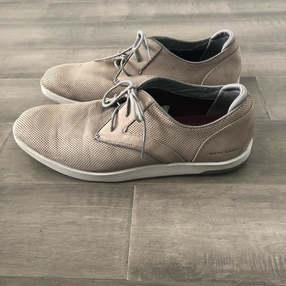 MARK Nason Leather knitted Lace-up  shoes size 11 - Picture 3 of 10